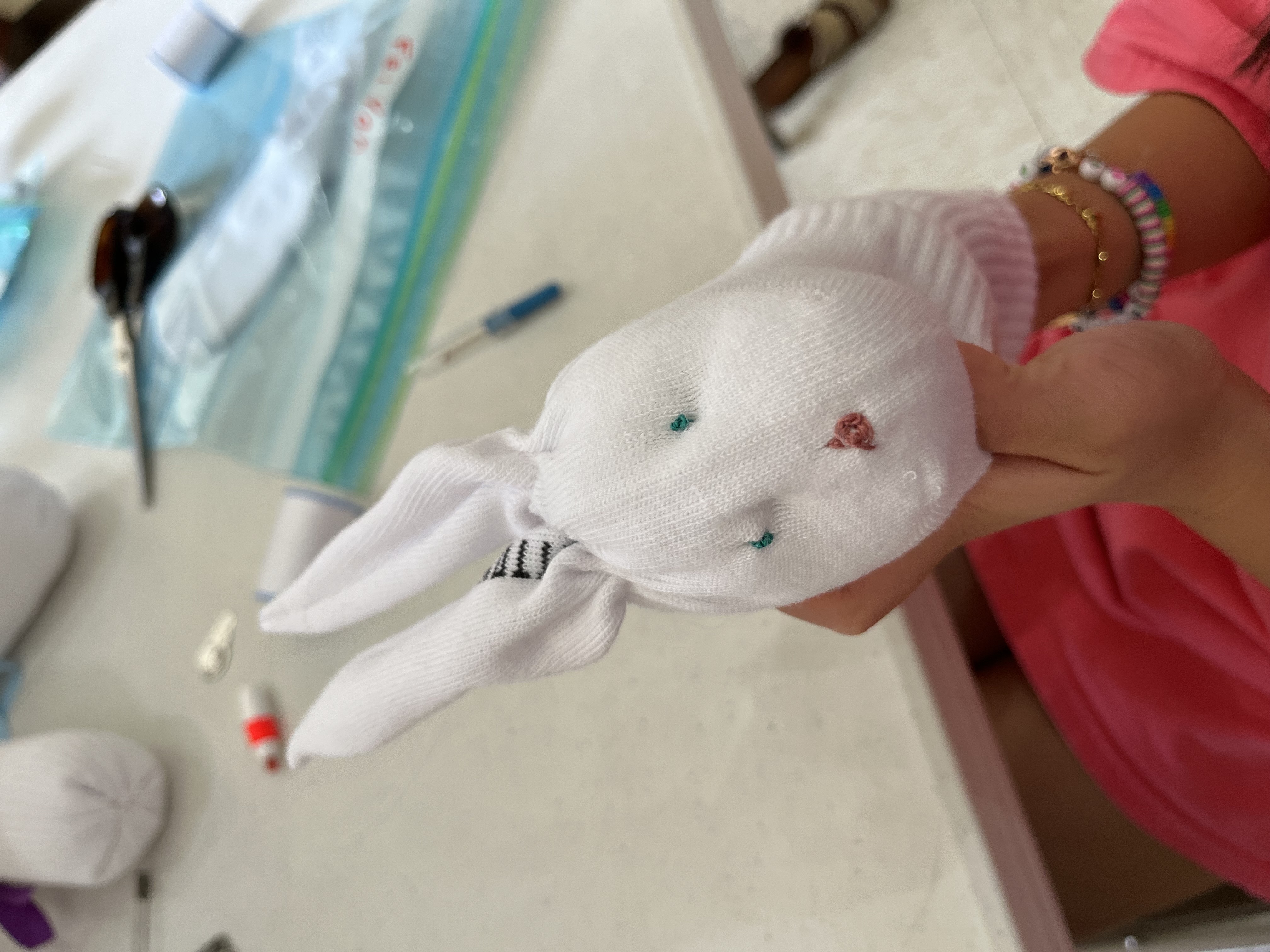 Making Bunnies for Shoeboxes