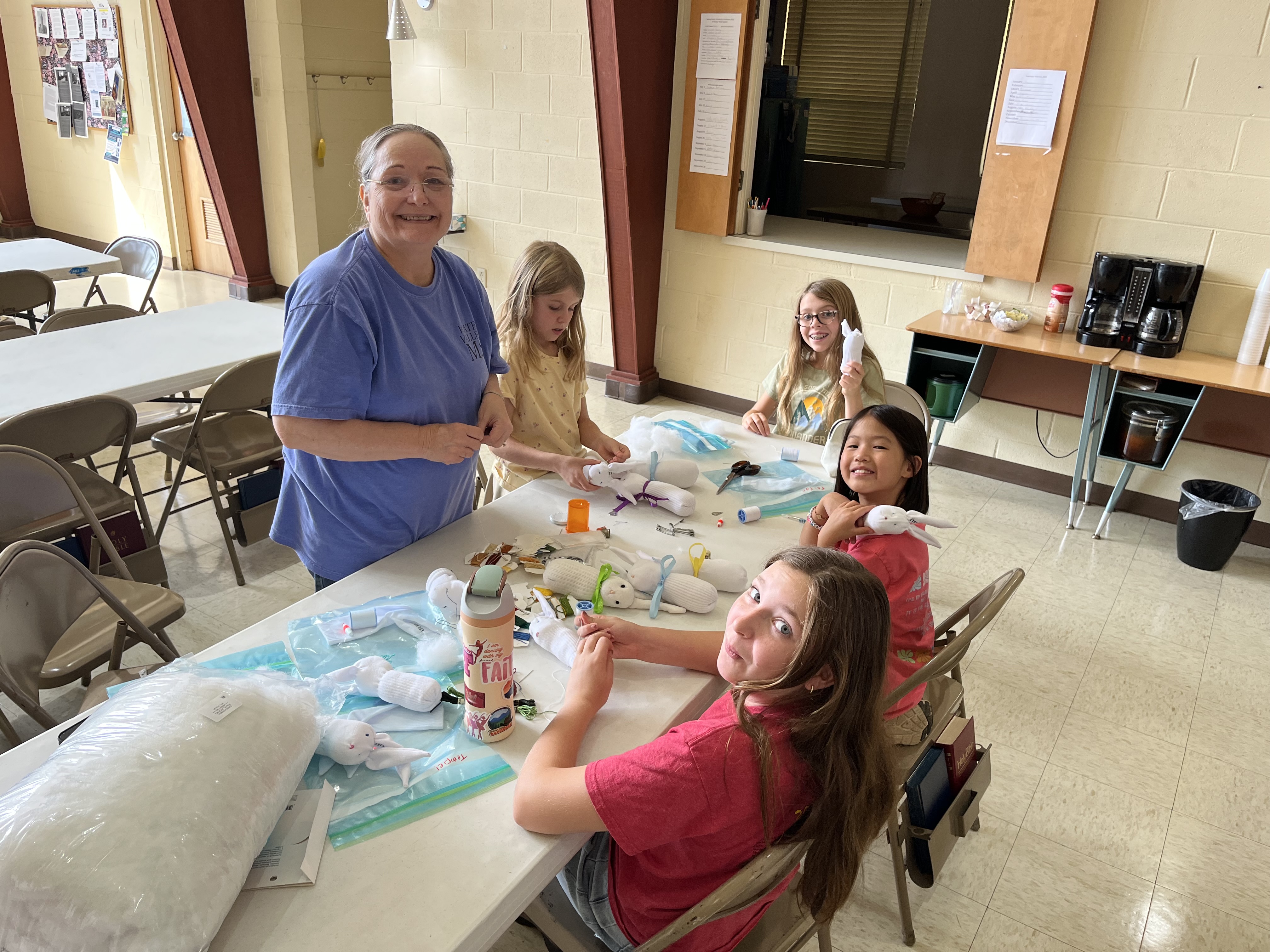 Making Bunnies for Shoeboxes